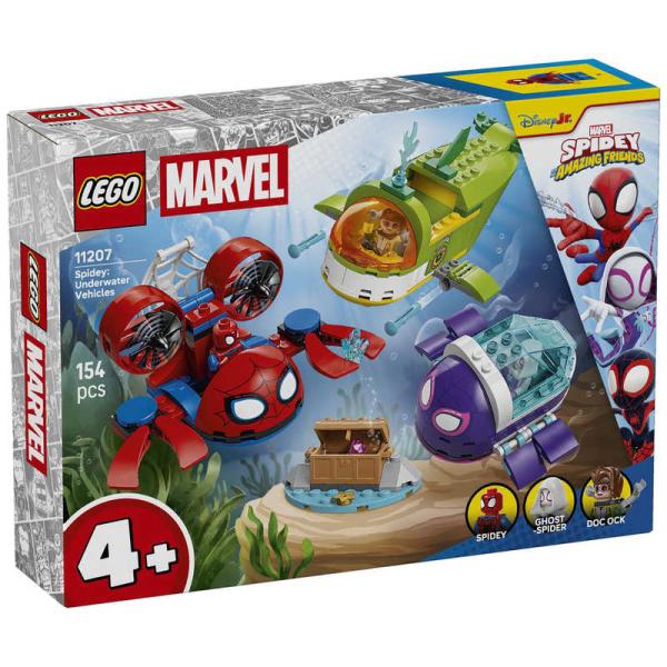 レゴジャパン　レゴ(LEGO) マーベル スパイディとすごいなかまたち スパイディの水中メカ対決　1...