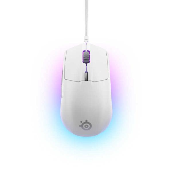 STEELSERIES　Rival 3 Gen 2 White ［光学式 / 有線 / 6ボタン /...