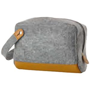 ゾーン トイレタリーバッグ ライトグレー 361071