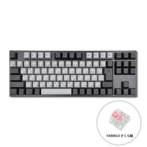 Varmilo　ゲーミングキーボード Ink: Black & Grey JIS 92 Keyboard グレー  [有線 /USB]　vm-vem92-a031-sakura