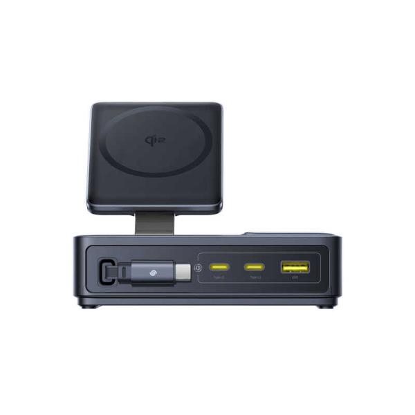 BESEUS　Nomos 5-in-1 ワイヤレス充電器 Qi2 15W PD100W巻取りケーブル...