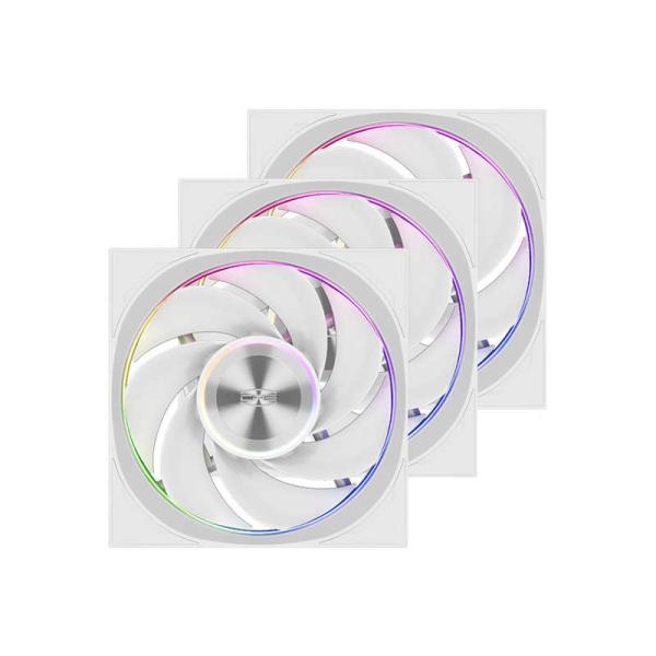 PCCOOLER　ケースファン×3 ［120mm / 3000RPM］リバースVer.　F7X120...