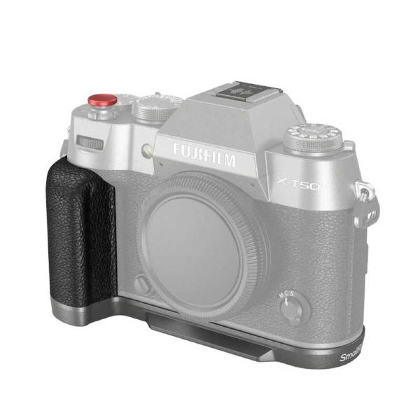 SMALLRIG　FUJIFILM X-T50用シリコン製L型グリップ(チャコールシルバー)4712...