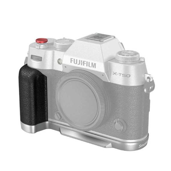 SMALLRIG　FUJIFILM X-T50用シリコン製L型グリップ(シルバー)4713　SR47...