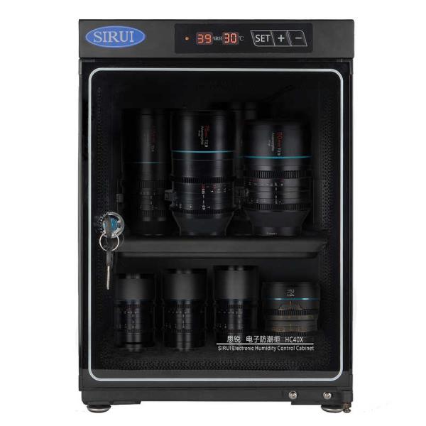 SIRUI　防湿庫(40) HCシリーズ電子防湿庫 ブラック　HC40X-JP