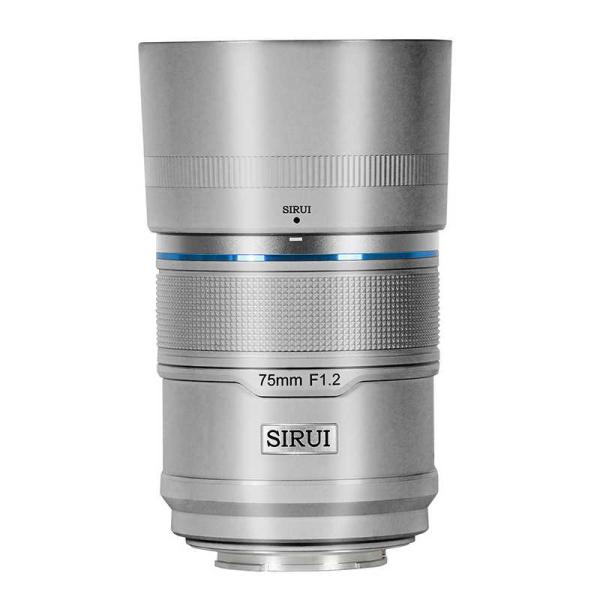 SIRUI　オートフォーカスレンズ F1.2 APS-C 75mm Z/シルバー ［ニコンZ / 単...