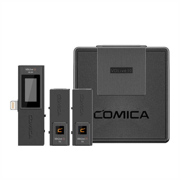 COMICA　VDLive10 MI B 2.4Gワイヤレス多機能USBマイク Black　VDLi...