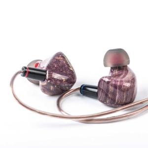 QOA　イヤホン カナル型 パープル [φ3.5mm ミニプラグ]　mojito-purple