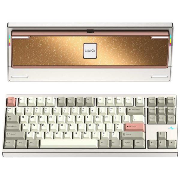 KIBU　Wobkey Crush 80 Pro Warm Silver(有線・ワイヤレス/Blue...