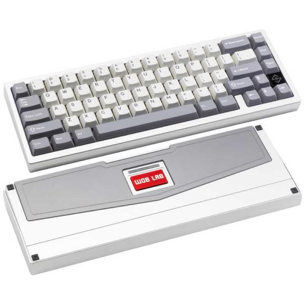 KIBU　キーボード ZEN 65 Lite(英語配列) シルバー LZ65Sil ［有線・ワイヤレ...