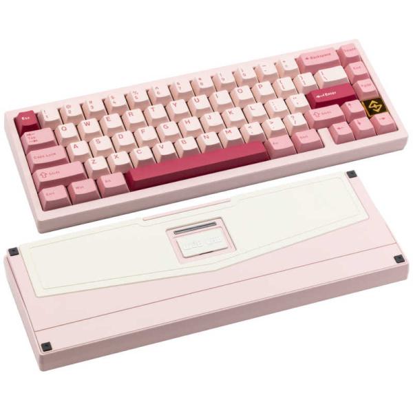 KIBU　キーボード ZEN 65 Lite(英語配列) ピンク ［有線・ワイヤレス / Bluet...