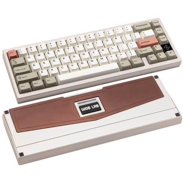 KIBU　キーボード ZEN 65 Ultra(英語配列) ウォームシルバー ［有線・ワイヤレス /...