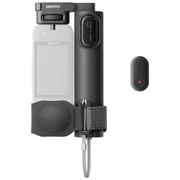 INSTA360　折りたたみ式内蔵三脚付き自撮り棒リモコンキット(1/4インチマウント)　CINSE...