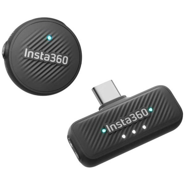 INSTA360　Mic Air(送信機：マイク 1台＋受信機 1台) ブラック　CINSABWA