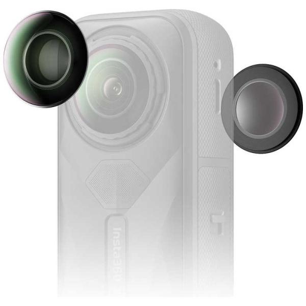 INSTA360　X5 レンズ交換セット(ダブルレンズ) ブラック　CINSCAHL