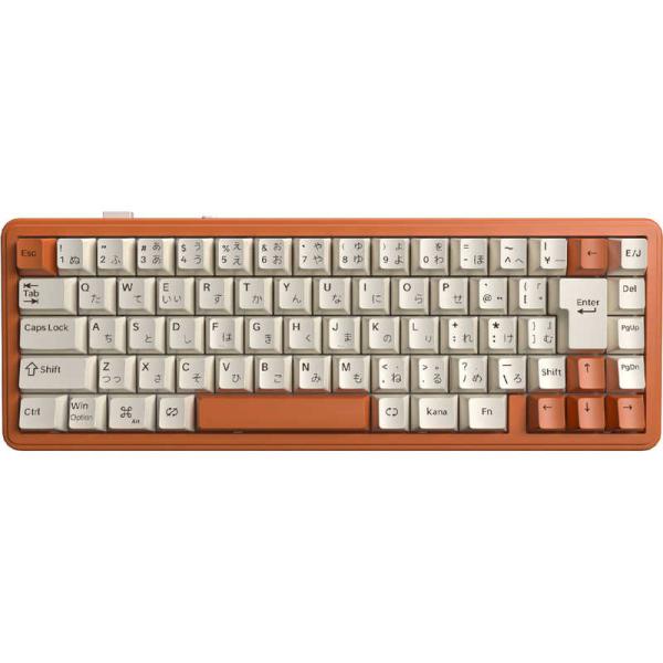 AULA　ゲーミングキーボード F65　F65J-SV-WO