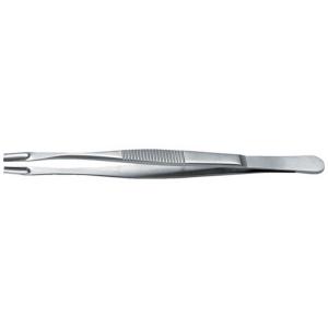 IDEALTEK 耐酸耐磁部品位置決めピンセット145mm縦型 571-SA-1-IT
