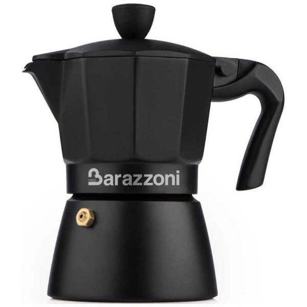 BARAZZONI　直火用　エスプレッソコーヒーメーカー　３カップ　Ｌａ　Ｃａｆｆｅｔｔｉｅｒａ　Ｄ...