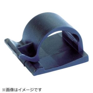 SAPISELCO社 コジマ ケーブル固定クリップ 粘着タイプ 10mm 黒 GAN.3MT.402