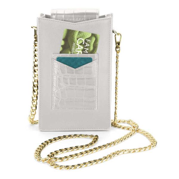 HOLDIT　MiniBag iPhone用 ショルダーバック(カード収納)ホワイト MiniBag...