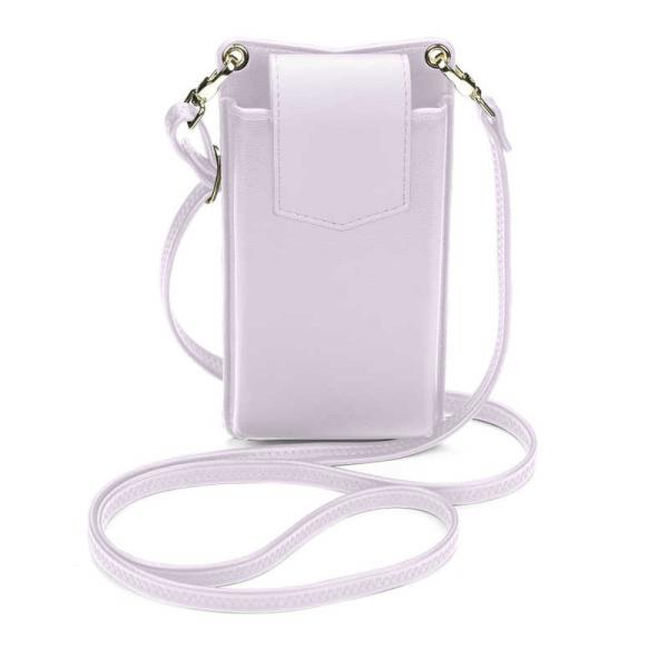HOLDIT　MiniBag iPhone用 お財布ショルダーバック バイオレット MiniBag ...