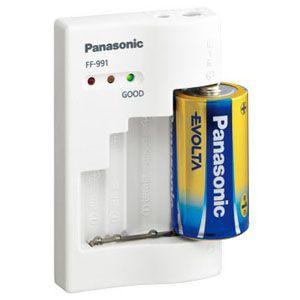 パナソニック　Ｐａｎａｓｏｎｉｃ 電池チェッカー（単１〜単５、９Ｖ対応） ＦＦ‐９９１Ｐ‐Ｗ