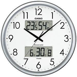 ＣＡＳＩＯ 壁掛け時計 ＩＴＭ‐６５０Ｊ‐８ＪＦ　（シルバー）