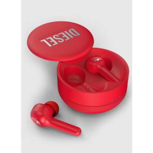 DIESEL フルワイヤレスイヤホン マイク対応 レッド FW21/RD