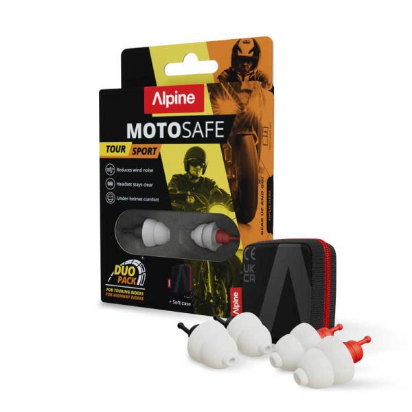 ALPINE　耳栓 イヤープラグ　MOTOSAFE DUO PACK