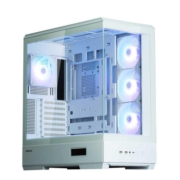 ZALMAN　P50 DS White　P50DSWHITE