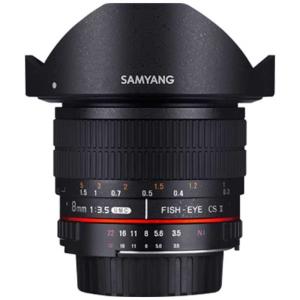 SAMYANG　カメラレンズ APS-C用 ［ペンタックスK /単焦点レンズ］ ブラック　8mm F3.5 UMC FISH-EYE CS II