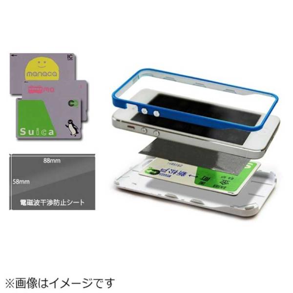 UI　RAY ABSORBENT SHEET IC CARD 電磁波干渉防止シート グレー　RAH(...