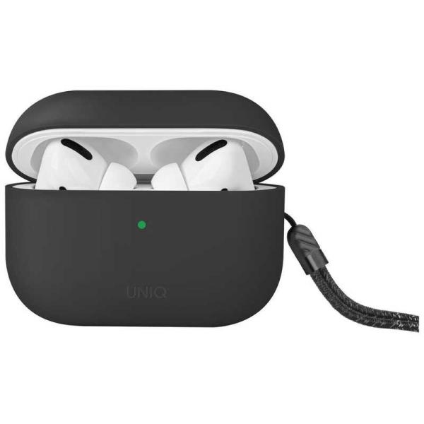 KENZAN　LINO  AirPods Pro(第2世代) シリコンケース グレー　UNIQ-AP...