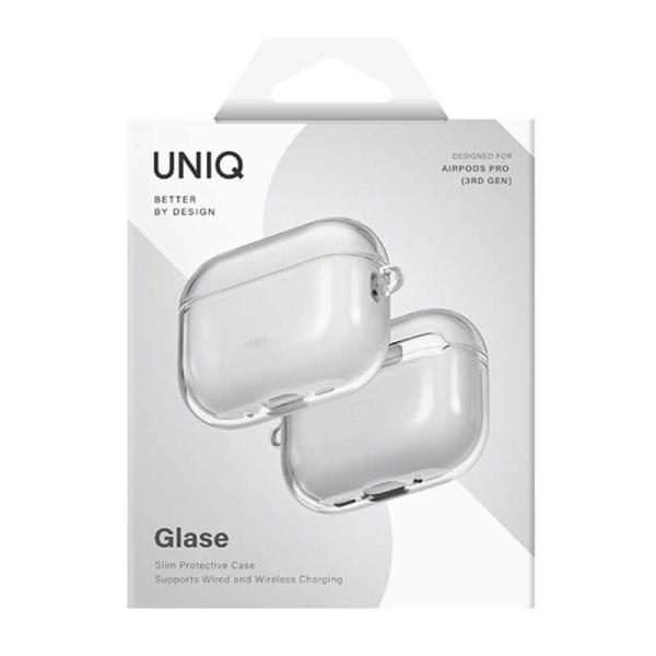 KENZAN　AirPodsPro3ケース UNIQ TPUケース GLASE GLOSSY CLE...