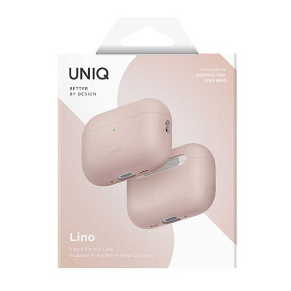 KENZAN　AirPodsPro3ケース UNIQ シリコンケース ハイブリッドリキッド LINO...