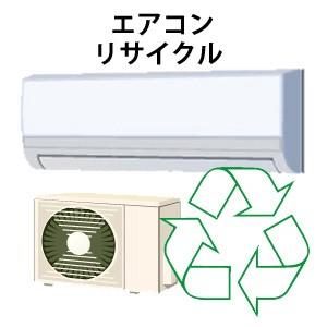 エアコンリサイクル回収サービス 税込２，６４０円（収集運搬料込み）