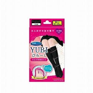 足のアシスト 外反母趾に優しい着圧ソックス M ブラック 1足入×5個 [宅配便・送料無料] サイズ22〜23cm 足のアシスト 外反母趾に優しい着圧ソックス M ブラック 1足入 22