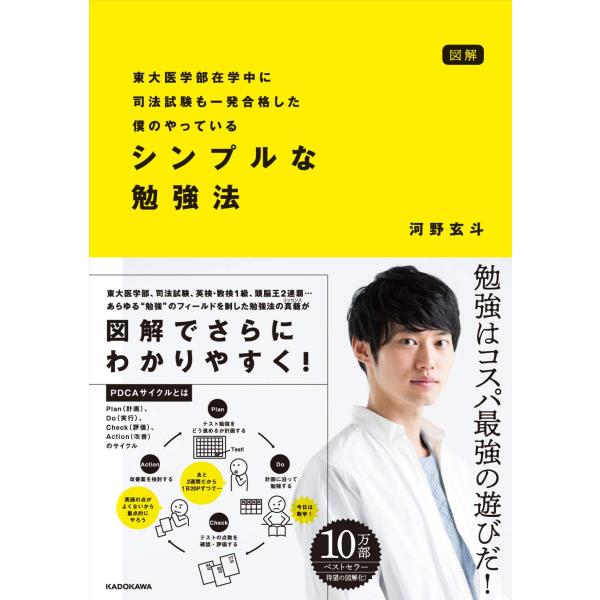 図解 東大医学部在学中に司法試験も一発合格した僕のやっている シンプルな勉強法