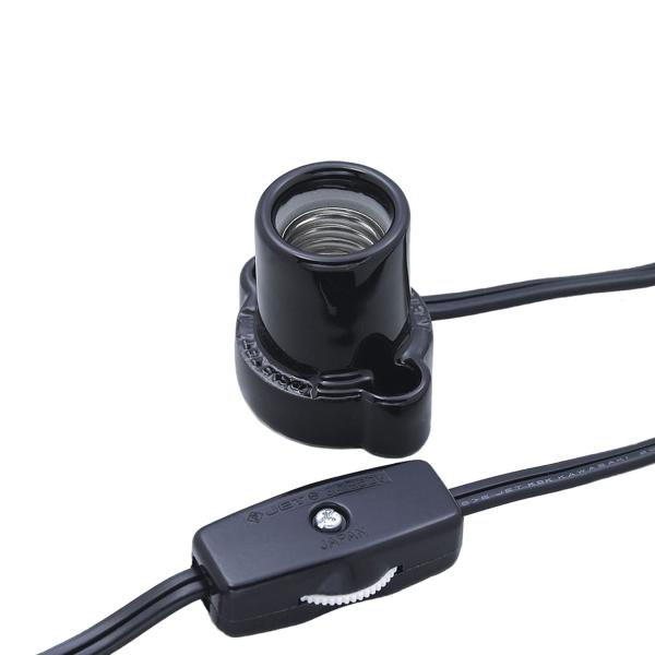 エルパ (ELPA) コード付ソケット 電球 125V 3A E17 約1.5m KP-M1715H...