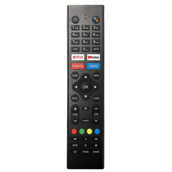 Sceptre Smart Android TV対応のリモコン。