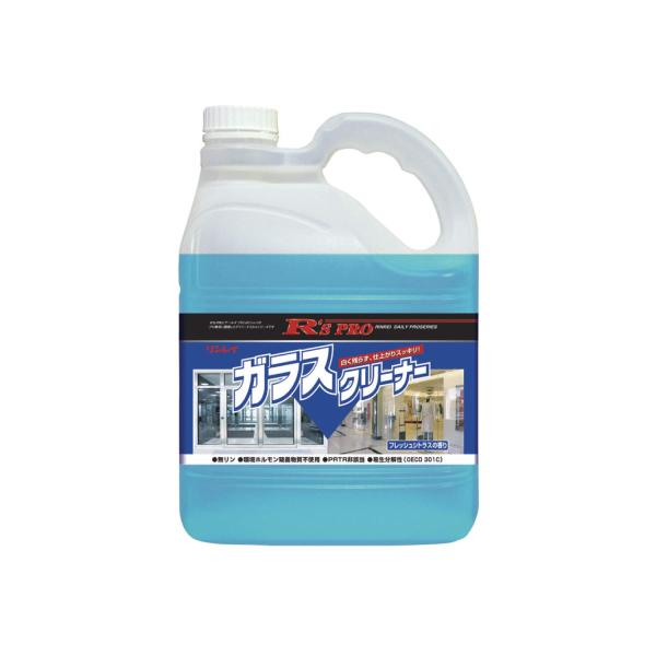 リンレイ R'S PRO ガラスクリーナー 弱アルカリ 4L