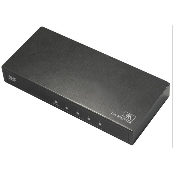 フルスペック4K対応 4K60Hz HDMI分配器 RS-HDSP4P-4KZ