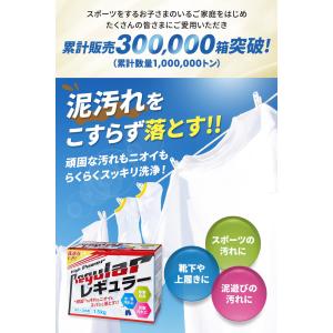 NEW『レギュラー』泥汚れ用洗剤 1,5kg ライフネクスト 粉末 ユニフォーム 洗濯 ガンコ 汚れ 泥汚れ洗剤 除菌 汗 防臭 漂白 野球洗剤 野