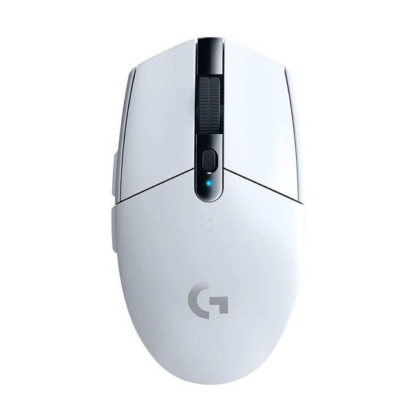 Logicool G ゲーミングマウス G304 LIGHTSPEED ワイヤレス G304rWH ...
