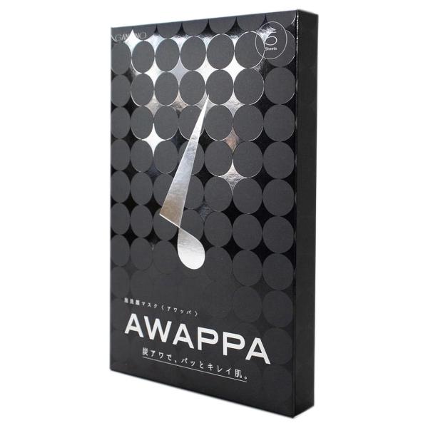 AWAPPA(アワッパ)泡洗顔マスク(25mL/1枚)×5枚
