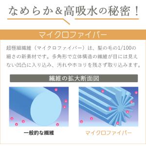 マイクロファイバータオル フェイスタオル 6枚...の詳細画像3