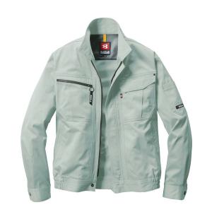 バートル 長袖ブルゾン アースグリーン LL 6061-1-LL（直送品）