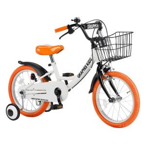 GRAPHIS  子供用自転車 14インチ GR-16-14WHOR