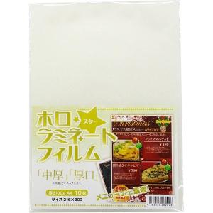 稲進 ホログラムフィルム100μ A4サイズ用 スター柄 OP100216303S