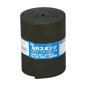 アイテック 光 スポンジロール巻 100mmX1M 5t 黒 KSNR-10105 1m 788-6756